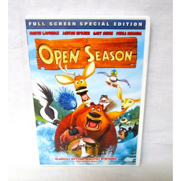 OPEN SEASON (DVD Special Edition) 2007 Domesticated Bear Meets the Wild - Picture 1 of 3